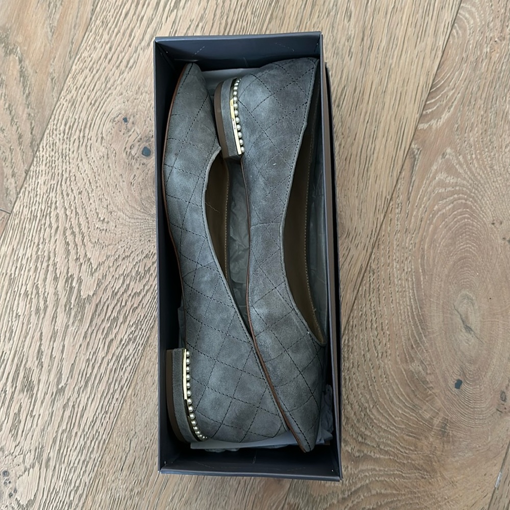 Ann Taylor Brooklynn Quilter Pearl Flats